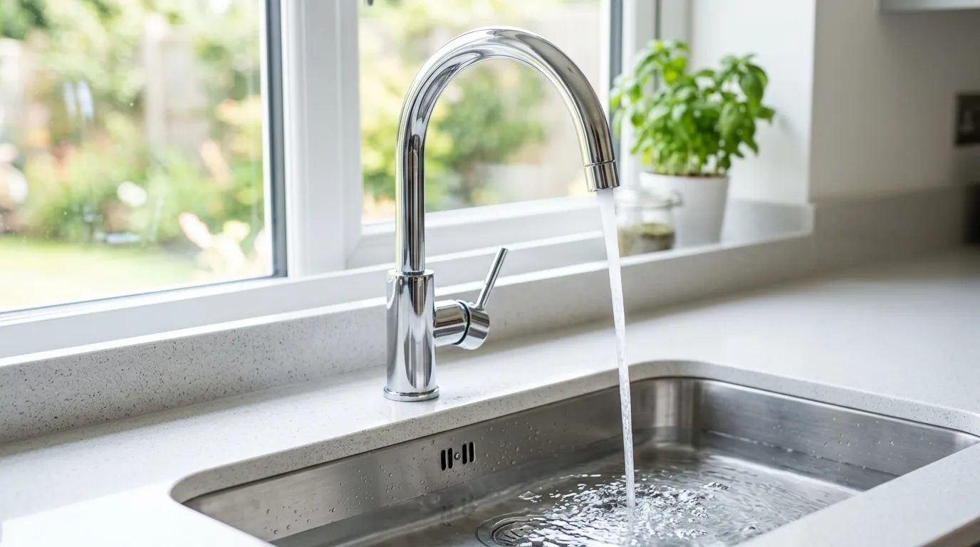 Local Plumbing Master Pros same day plumber fixing a faucet in South Berwick, ME